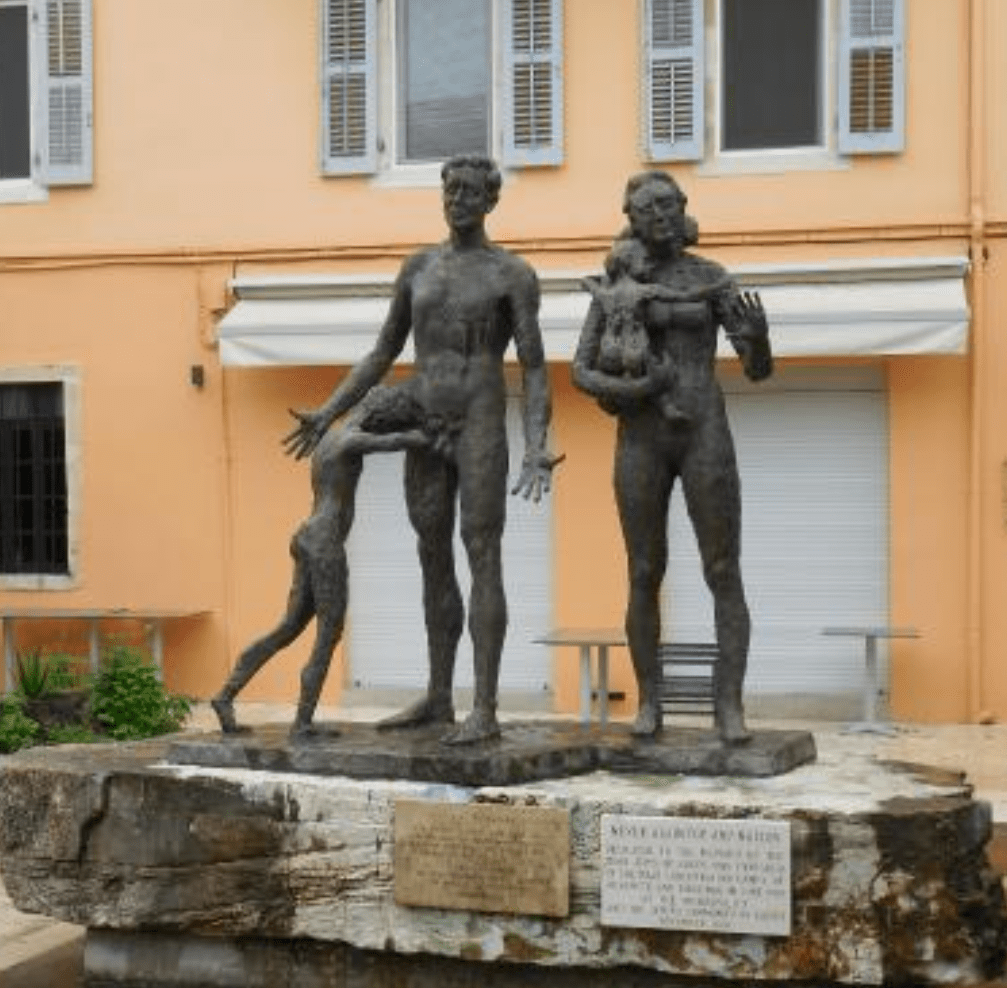 Holocaust Memorial in Corfu, Greece